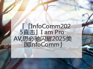 「InfoComm2025直击」I am Pro AV,思必驰闪耀2025美国InfoComm