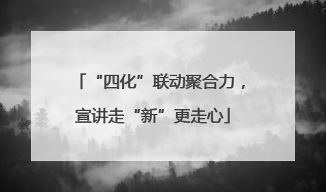 “四化”联动聚合力，宣讲走“新”更走心