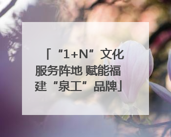 “1+N”文化服务阵地 赋能福建“泉工”品牌