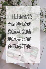 甘肃省第五届全民健身运动会陆地冰壶比赛在武威开赛