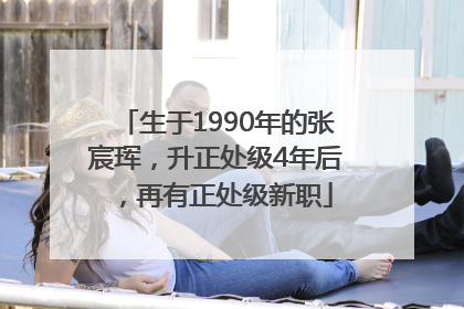 生于1990年的张宸珲，升正处级4年后，再有正处级新职