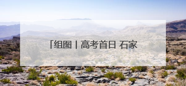 组图丨高考首日 石家庄考点现场井然有序