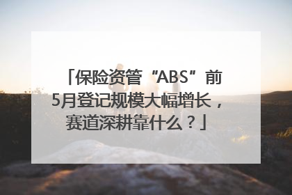 保险资管“ABS”前5月登记规模大幅增长，赛道深耕靠什么？