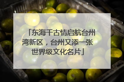 东海千古情启航台州湾新区，台州又添一张世界级文化名片