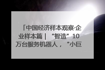 中国经济样本观察·企业样本篇｜“智造”10万台服务机器人，“小巨人”擎朗有大梦想