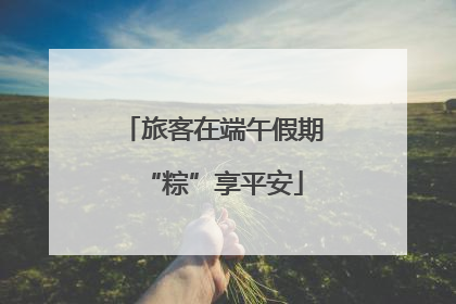 旅客在端午假期“粽”享平安