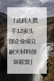 武科大携手12家头部企业成立耐火材料创新联盟
