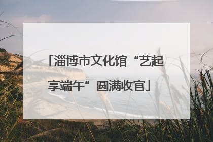 淄博市文化馆“艺起享端午”圆满收官