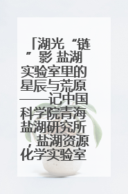 湖光“链”影 盐湖实验室里的星辰与荒原——记中国科学院青海盐湖研究所，盐湖资源化学实验室党总支书记、副主任刘忠