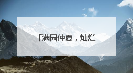 满园仲夏，灿烂花海迎“双节”