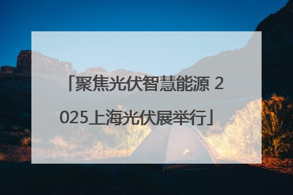 聚焦光伏智慧能源 2025上海光伏展举行