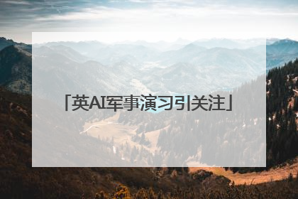 英AI军事演习引关注
