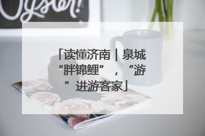 读懂济南｜泉城“胖锦鲤”，“游”进游客家