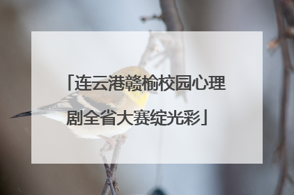 连云港赣榆校园心理剧全省大赛绽光彩