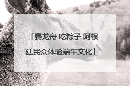 赛龙舟 吃粽子 阿根廷民众体验端午文化