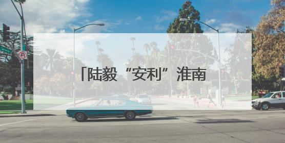 陆毅“安利”淮南牛肉汤 称想演非传统意义上的反派